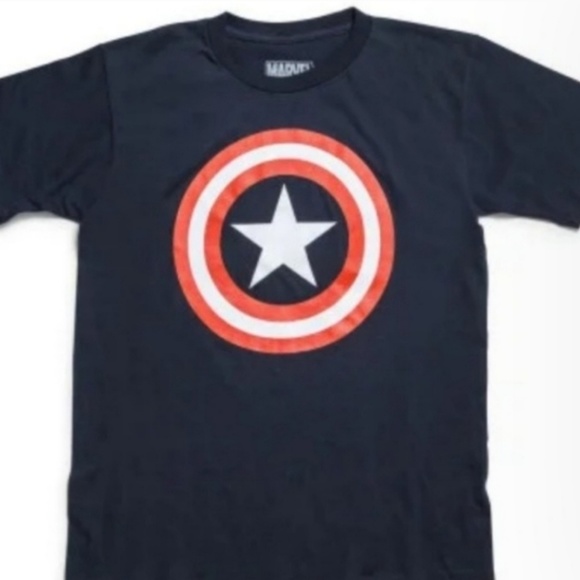 Marvel Other - Marvel Captain America's shield Graphic Tee Shirt